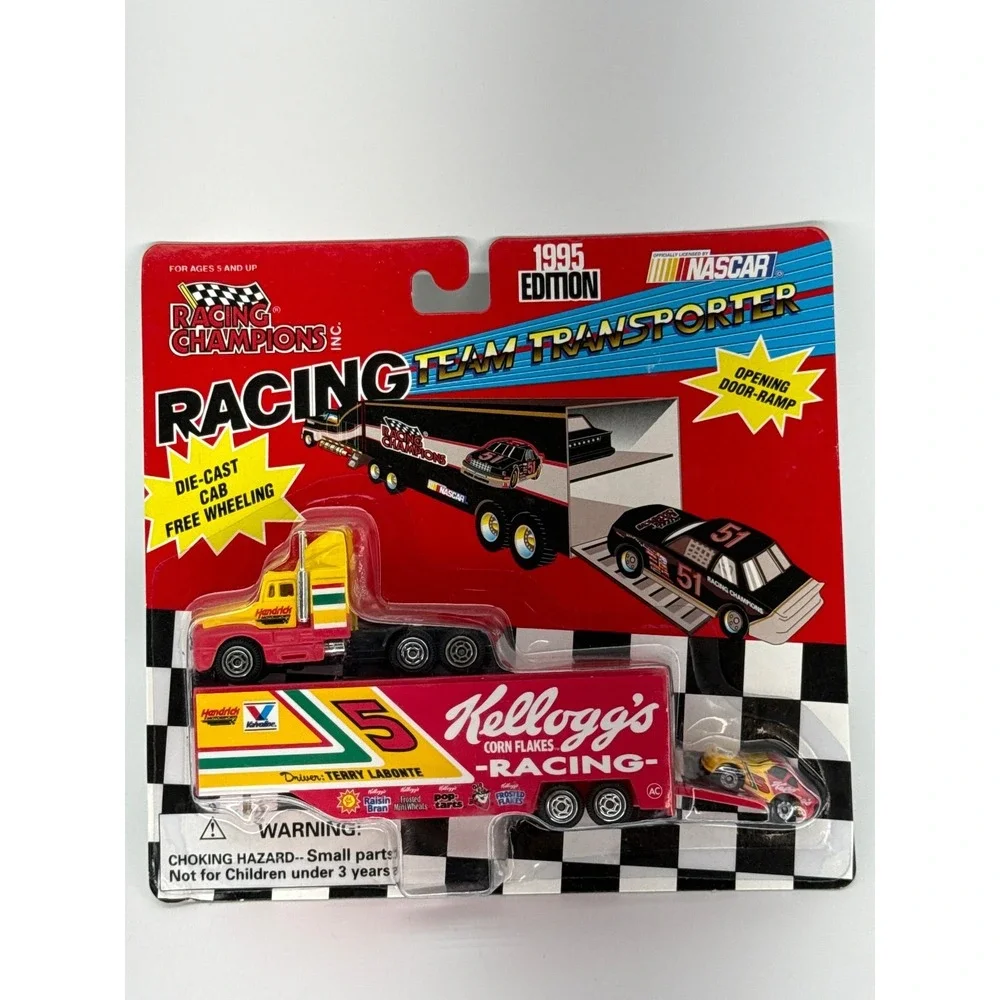 Racing Champions NASCAR Transporter Lot McDonalds Kelloggs #1 #94 1995 Apparel
